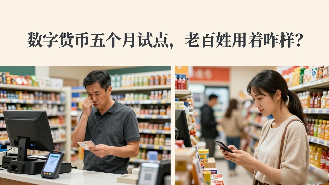 数字人民币使用体验_数字货币五个月试点_数字人民币试点